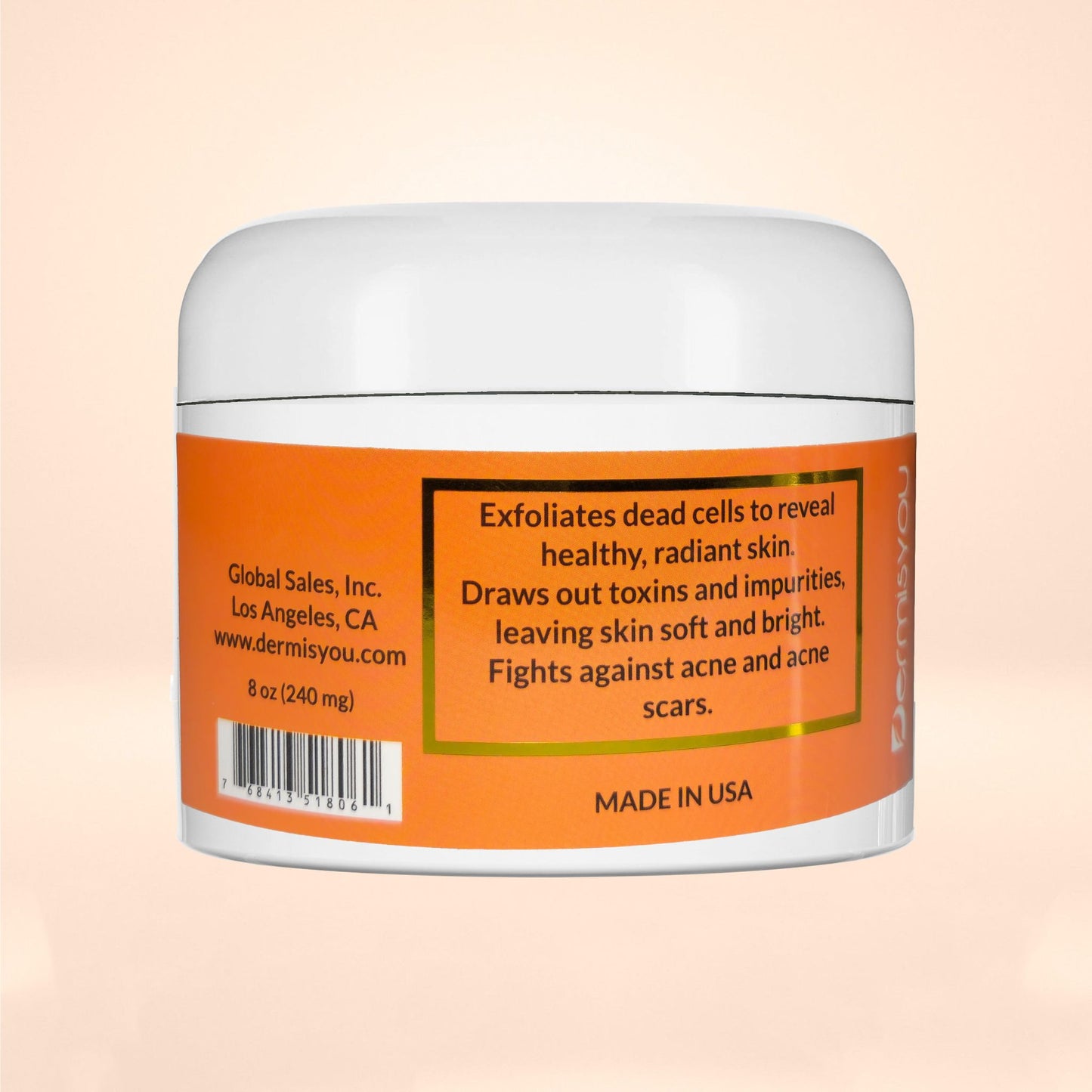 Dermisyou Cleopatra's Secret Clay Mask with Black Seed Back