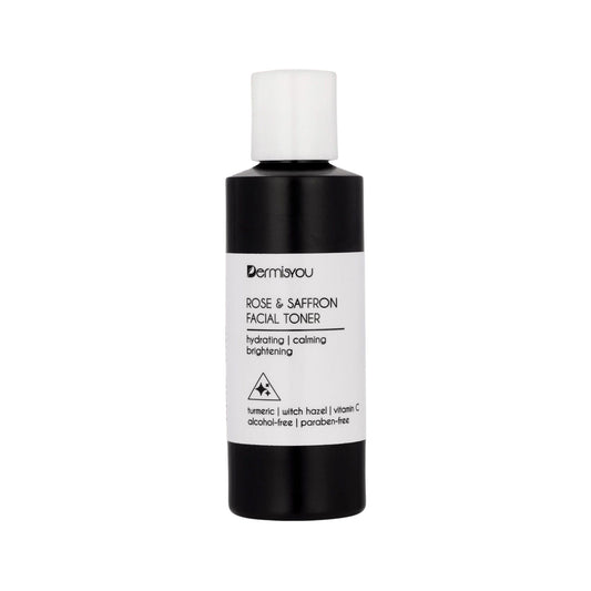 Cleansing & Hydrating Facial Toner with Saffron & Rose Water