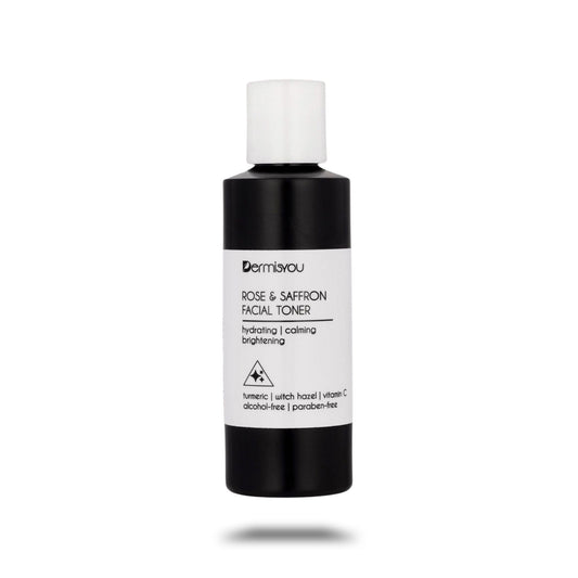 Cleansing & Hydrating Facial Toner with Saffron & Rose Water