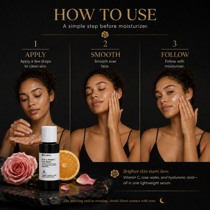 Rose & Vitamin C Face Serum
