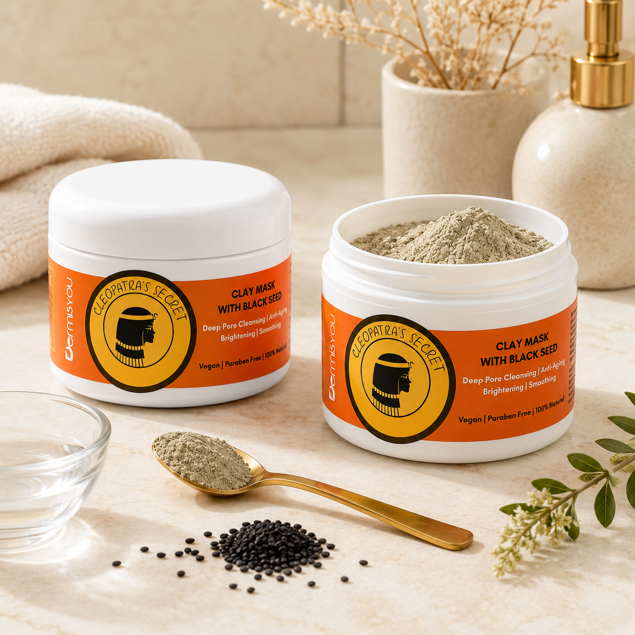 Cleopatra's Secret Clay Mask with Black Seed
