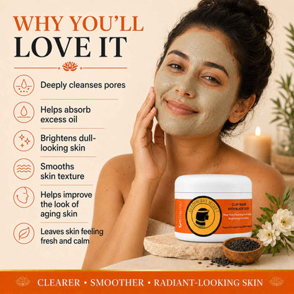 Cleopatra's Secret Clay Mask with Black Seed
