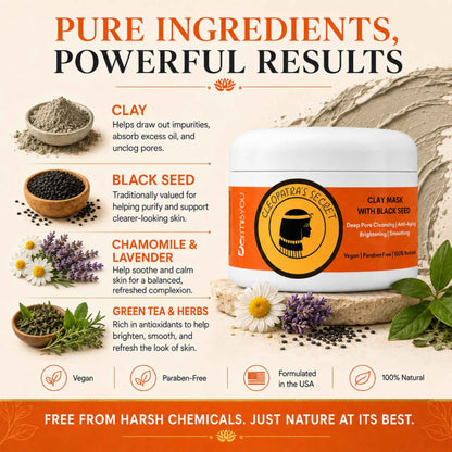 Cleopatra's Secret Clay Mask with Black Seed