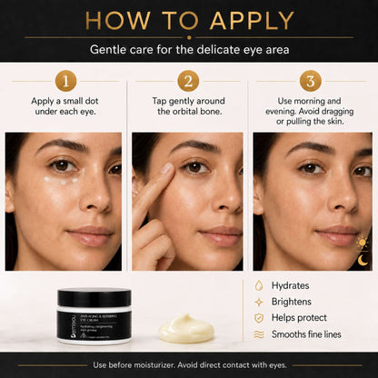 Anti-Aging & Repairing Eye Cream with Saffron